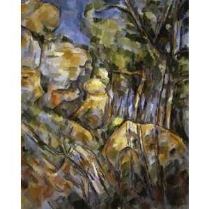  Le Paysage des Dernieres Annes by Paul Cezanne. Size 12.88 