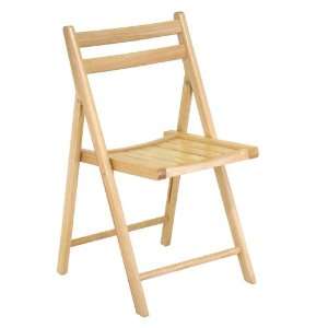  Winsome Wood Folding Chair, Natural, Set of 4