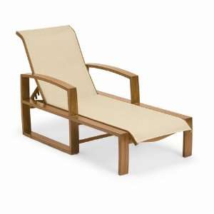  Clermont Sling Adjustable Chaise Lounge Finish Textured 
