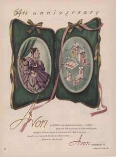 1950 AD Avon cosmetics 64th anniv.  bobri art  