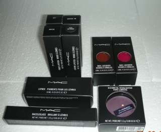MAC Cosmetics LOT x25 Mineralize Eyeshadow Lipstick Lipglass Mascara M 