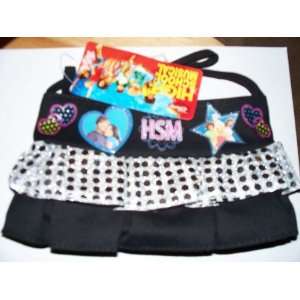   Musical 2 Black Cheerleader Skirt Purse Pocketbook 