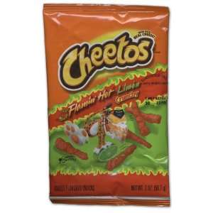 Cheetos Flamin Hot Crunchy Limon 2.0 oz (Pack of 5)  