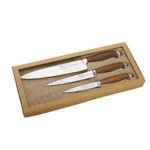   Anquier 3 Piece Starter Set with Chefs Knife