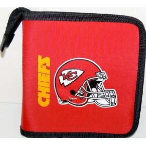    NFL Licensed Kansas City Chiefs CD DVD Blu Ray Wallet Electronics
