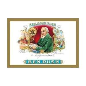  Benjamin Rush Cigars 20x30 poster