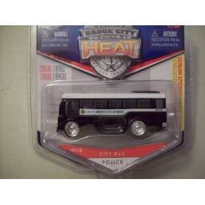   Badge City Heat City Bus County Sheriffs Department Toys & Games
