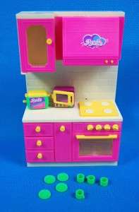ANNIE DOLL KITCHEN STOVE/OVEN AND ACCESSORIES DOLLHOUSE FURNITURE 