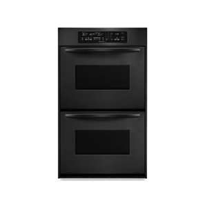  Kitchen Aid KEBC247VBL Double Wall Ovens