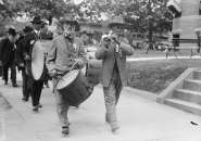 1917 photo Confederate Reunion Fife and Drum Corps  