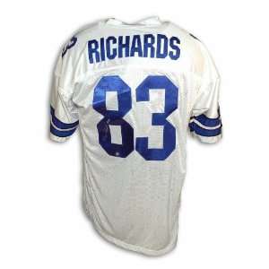   Richards Dallas Cowboys White Throwback Jersey
