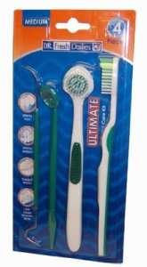 Dr. Fresh ULTIMATE Dental Care Kit 4 pieces Medium  