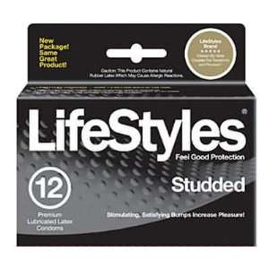    Lifestyles Studded 12 Pack   Condoms