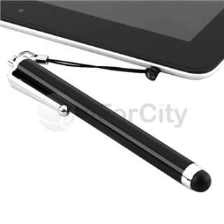   Black+Silver+Red Touch Screen Stylus Pen For iPod touch 4 4th G  