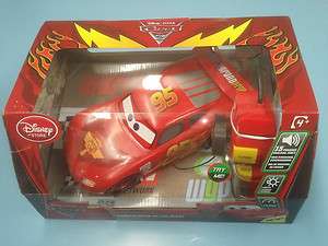 Offical  Cars 2 Lightning McQueen Remote Control Talking 