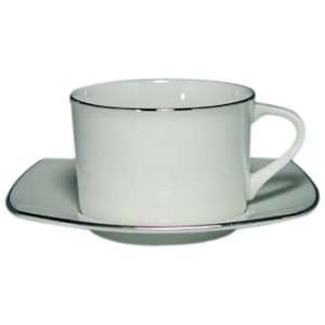  Mikasa Couture Platinum Tea Cup & Saucer