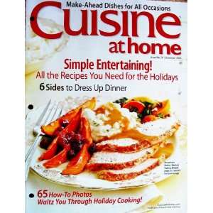  Cuisine at Home Issue No. 78 December 2009 Everything 