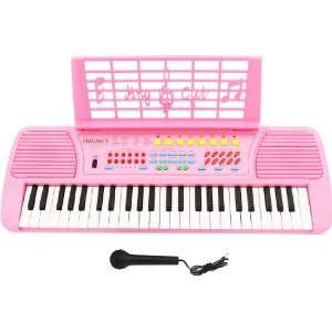  49 Keys Kids Keyboard Beginners Electronic Digital Piano 