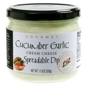 Cucumber Garlic Cream Cheese Spreadable Dip  Grocery 