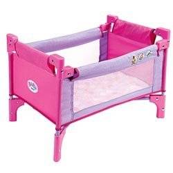 Baby Born Toy Portable Doll Crib   Bed with Tote BagToys 