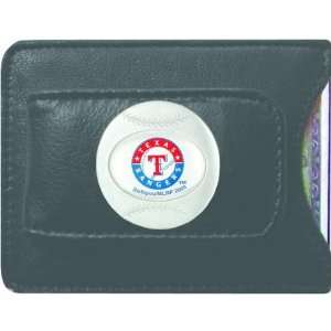  MLB Texas Rangers Leather Money Clip Jewelry