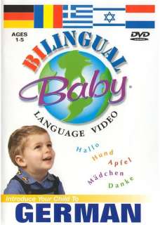 Bilingual Baby German (DVD, 2008) 618467900391  