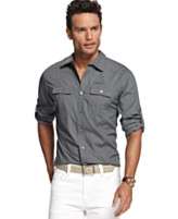 NEW Marc Ecko Cut & Sew Shirt, Long Sleeve Stuyvesant Shirt