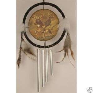 New DEER 7 Wind Chime Dream Catcher Decoration BUCK  