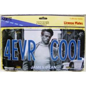  James Dean 4EVR COOL Novelty License Plate Automotive