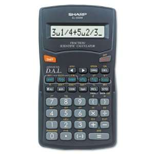  EL 500WBBK Fraction Calculator   10 Digit LCD(sold in 