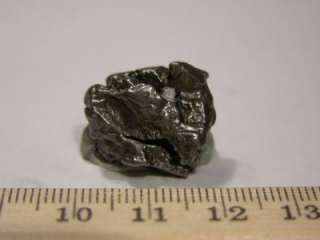 Meteorite Campo del Cielo iron nickel Argentina 19 x 16 mm 8.1 gram 