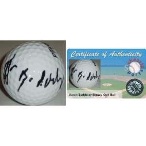  Aaron Baddelay Signed Golf Ball