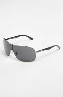 Ray Ban 65mm Shield Sunglasses (Big Boys)  