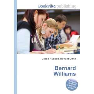  Bernard Williams Ronald Cohn Jesse Russell Books