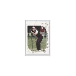   2001 SP Authentic Gold #36   Bernhard Langer/500 Sports Collectibles