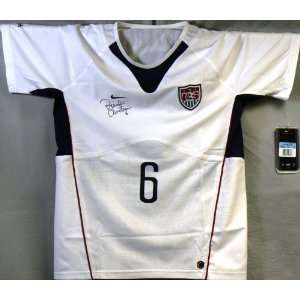 Brandi Chastain Autographed US Olympics Soccer Female Jersey