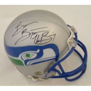 Brian Bosworth Autographed Seattle Seahawks Mini Helmet