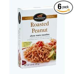 Snapdragon Roasted Peanut Chow Mein Stir Fry, 6.9 Ounce (Pack of 6)