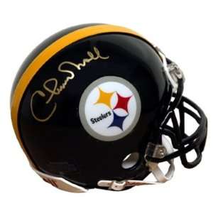 Chuck Noll Signed Steelers Mini Helmet