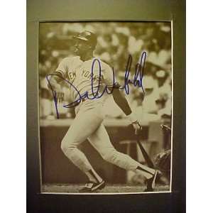 Dave Winfield New York Yankees Autographed 11 X 14 Professionally 