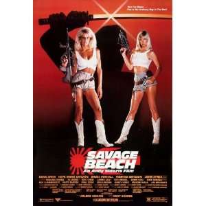 Savage Beach Poster Movie B (11 x 17 Inches   28cm x 44cm) Dona Speir 