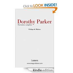  Dorothy Parker (Narrativa (lumen)) (Spanish Edition) Parker Dorothy 