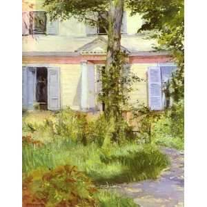 FRAMED oil paintings   Edouard Manet   32 x 42 inches   Villa at Rueil