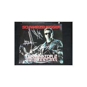   Disc Cover By Arnold Schwarzenegger, Linda Hamilton and Edward Furlong