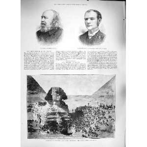  1889 EDWIN CHADWICK EDWARDS BISHOP ASAPH SPHINX EGYPT 