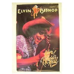Elvin Bishop Poster Live Raisin Hell Concert Shot