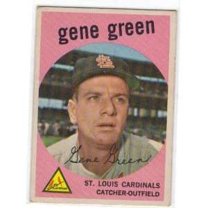  1959 Topps #37 Gene Green EX   Excellent or Better Sports 