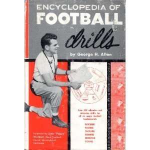 Encyclopedia of Football Drills George Allen  Books