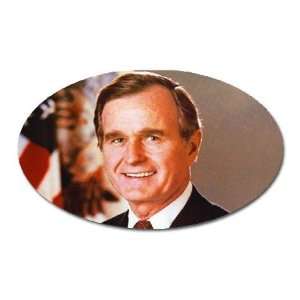  President George H.W. Bush Oval Magnet
