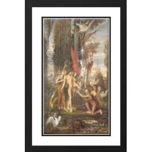 Hesiod and the Muses 20x23 Framed and Double Matted Art 